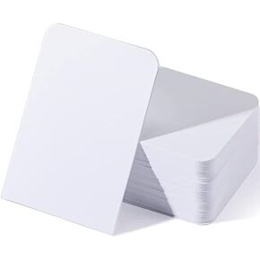 Yookeer Trading Card Divider Bulk Plastic Card Separators Baseball Card Dividers Blank Playing Card Divider for Storage Boxes Sports Cards Card Games(60 Pieces)