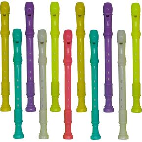 Maydahui 12 PCS Flute Rollerball Pen Unique Creative Music Signature Pens Black Gel Ink Smooth Writing for Office Party Desktop Decoration