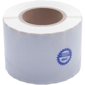 ملصقات نفث الحبر من Kenco Premium Inkjet مقاس 4 بوصات دائرية شديدة اللمعان. متوافقة مع طابعات الملصقات الملونة Primera والعديد من العلامات التجارية الأخرى للطابعات. تم توفير 625 ملصقًا على 3 مراكز. in Kuwait