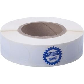 ملصقات نفث الحبر من Kenco Premium Inkjet مقاس 1.375 بوصة دائرية شديدة اللمعان، متوافقة مع طابعات الملصقات الملونة Primera والعديد من العلامات التجارية الأخرى للطابعات. تم توفير 1875 ملصقًا على 3 مراكز. in Kuwait