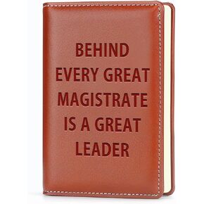Boss Appreciation Gift Leader Leather Notebook Thank You Gifts for Leader Boss Mentor Supervisor PM Retirement Gift Leadership Journal Notebook (Leadership)