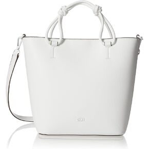 DKNY شنطة كبيرة توت من كيرا، اسود/ اسود، اسود/اسود