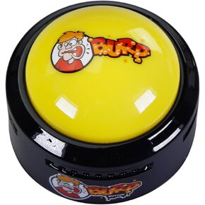 Burp Button - 20 Funny Burp Sounds - Funny Talking Button for Burp Games, Burp Trivia, Burp Pranks - Great Gag Gift and Stocking Stuffer