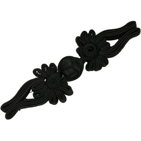 Chinese Closure Buttons Cheongsam Frog Buttons,Handmade Flower Sewing Fasteners Cheongsam Buttons for DIY Sewing