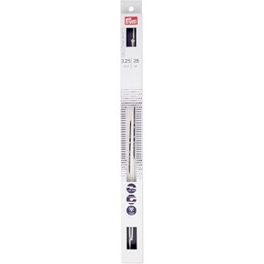 Prym Ergonomics 14" Single Point Knitting Needles, 3.25mm, Alabaster White 2 Count