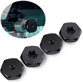 8Pcs 5mm to 12mm WPL Wheel Hex Hub Adapter Wheel Spacers for WPL D12 2wd SCX24 1/10 1/24 RC Car Truck Upgrade Parts