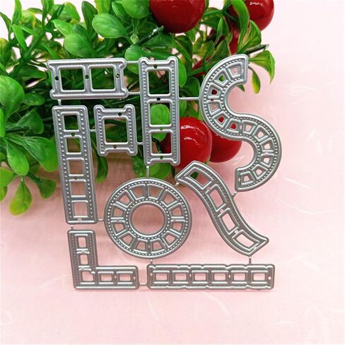 Cutting Dies Metal Stencils Scrapbooking Tools DIY Embossing Template for Paper Card Making Album Arts Crafts Supplies (Kitchenware-12.3x8.2cm) in Kuwait