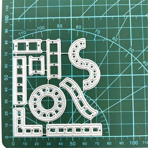 Cutting Dies Metal Stencils Scrapbooking Tools DIY Embossing Template for Paper Card Making Album Arts Crafts Supplies (Kitchenware-12.3x8.2cm) in Kuwait