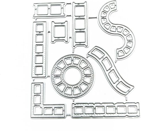 Cutting Dies Metal Stencils Scrapbooking Tools DIY Embossing Template for Paper Card Making Album Arts Crafts Supplies (Kitchenware-12.3x8.2cm) in Kuwait