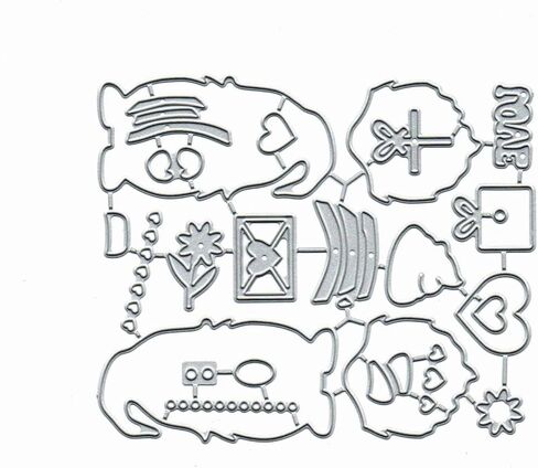 عيد الميلاد ثلج تسمية المعادن يموت التخفيضات، عيد ميلاد سعيد مصباح الشارع قطع يموت قطع الإستنسل DIY سكرابوكينغ الزخرفية النقش ورقة سكرابوكينغ بطاقة صنع (ندفة الثلج مظلة هوك) in Kuwait