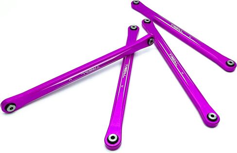 Treal Aluminum 7075 Upper Link Bars (4) pcs Set for Losi LMT (Blue) in Saudi Arabia