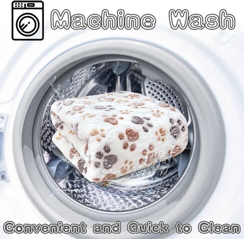 بطانيات مقاومة للماء للكلاب الكبيرة، بطانية للكلاب مقاس 60 بوصة × 50 بوصة قابلة للغسل، غطاء بطانية ناعمة من الفلانيل للحيوانات الأليفة لأريكة السرير، بطانية جرو مطبوعة بشكل لطيف in Kuwait