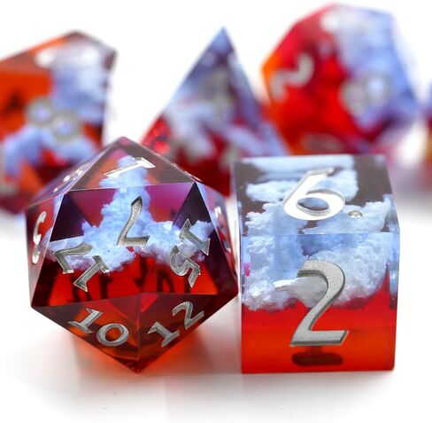 Dungeons and Dragons Dice,D&D Dice Set,DND Dice Gift Set for Role Playing Table Games in Kuwait