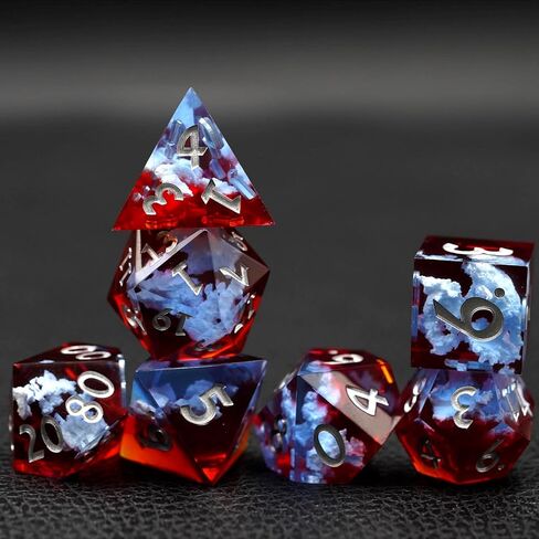 Dungeons and Dragons Dice,D&D Dice Set,DND Dice Gift Set for Role Playing Table Games in Kuwait