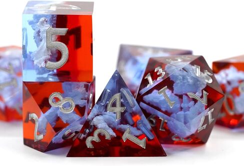 Dungeons and Dragons Dice,D&D Dice Set,DND Dice Gift Set for Role Playing Table Games in Kuwait