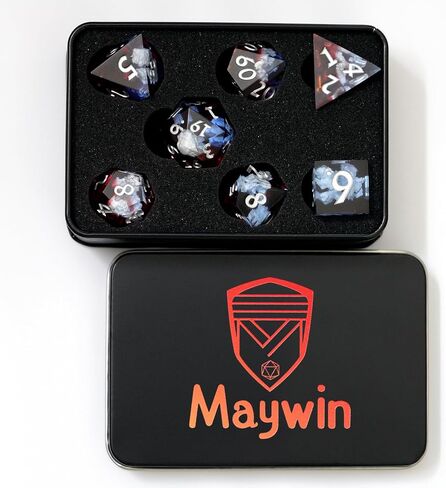 Dungeons and Dragons Dice,D&D Dice Set,DND Dice Gift Set for Role Playing Table Games in Kuwait