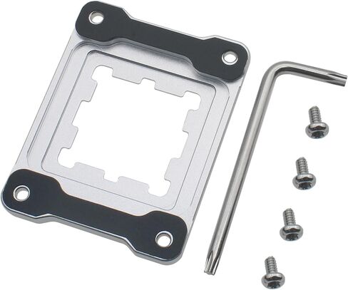 FDXGYH 1 Pcs AM5 CPU Fix Holder Aluminum Alloy Anti-Bending Contact Frame with Screw Screwdriver for AM5 Motherboard Slot, X670, B650 Series Chipset in Kuwait