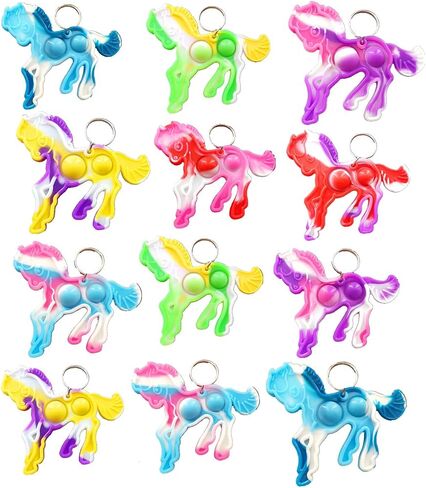 20 Packs Small Horse Mini Pop Fidget, Autism Sensory Birthday Birthday Party Favors Gifts for School Classroom, Adult and Kids in Saudi Arabia