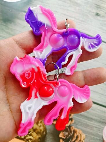 20 Packs Small Horse Mini Pop Fidget, Autism Sensory Birthday Birthday Party Favors Gifts for School Classroom, Adult and Kids in Saudi Arabia