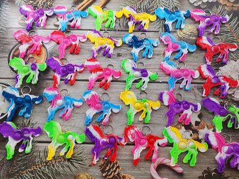 20 Packs Small Horse Mini Pop Fidget, Autism Sensory Birthday Birthday Party Favors Gifts for School Classroom, Adult and Kids in Saudi Arabia
