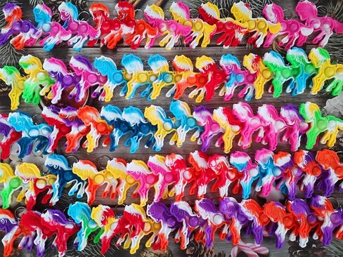 20 Packs Small Horse Mini Pop Fidget, Autism Sensory Birthday Birthday Party Favors Gifts for School Classroom, Adult and Kids in Saudi Arabia