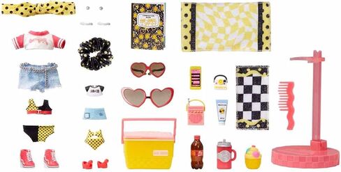 L.O.L. Surprise! Tweens Babysitting Beach Party with 20 Surprises Including Color Change Features and 2 Dolls – Great Gift for Kids Ages 4+, Multicolor in Saudi Arabia