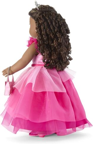 American Girl 2024 Pink Stardust Holiday Collector Doll with Swarovski Crystals – Brunette in Saudi Arabia