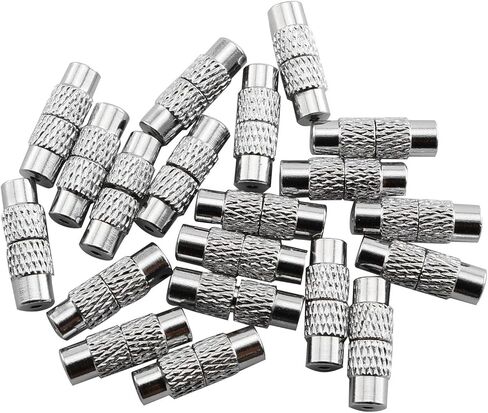 20pcs 12.5mm Copper Screw Twist Clasp DIY Decoration Accessories for DIY Jewelry Bracelet Necklace Making in Saudi Arabia