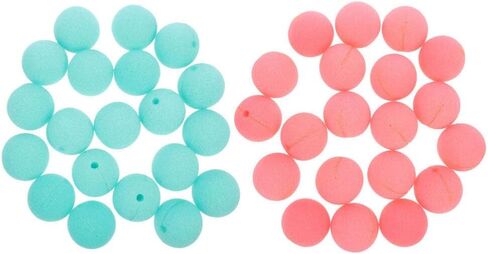 PRETYZOOM 40 Pcs DIY Clown Nose Circus Nose Sponge Clown Decorative Nose Carnival Sponge Nose Decorative Clown Prop in Saudi Arabia
