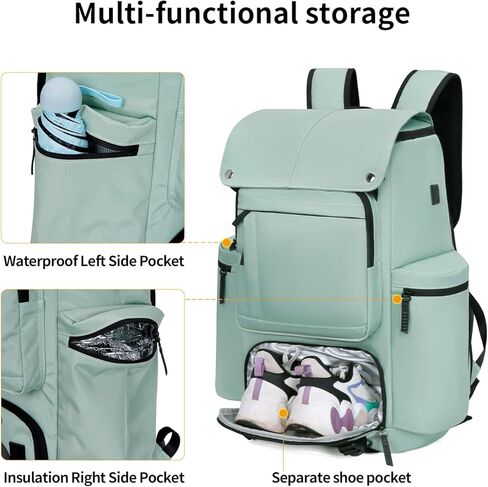 Travel Backpack TSA Friendly Flight Approved Carry on Backpack Nylon Water-resistant Business Large Weekender Bag Casual Daypack 17.3" Laptop Computer Backpack for Men Women(Black) in Kuwait