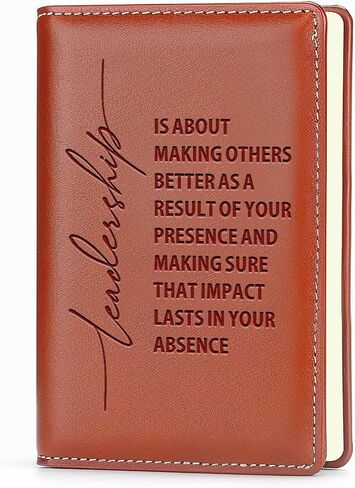 Boss Appreciation Gift Leader Leather Notebook Thank You Gifts for Leader Boss Mentor Supervisor PM Retirement Gift Leadership Journal Notebook (Leadership) in Saudi Arabia