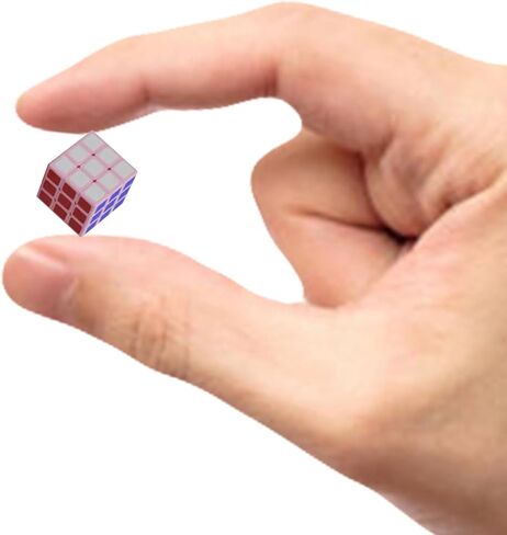 مكعب صغير 3x3 - Cube Lab 1x1x1cm مكعب صغير 3x3x3 | مكعب سحري ناعم صغير، مكعب صغير الحجم، مكعب سرعة مصغر، لعبة ألغاز هدية لعشاق المكعب، والأطفال والكبار in Saudi Arabia