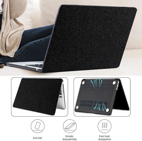 Smart Idea Case Compatible with MacBook Air 13 Inch M1 Clip A2337 Release 2021 and A2179 A1932 Release 2020 2019 2018 Matte Hard Plastic Shell Cover & Keyboard Skin (Idea Bulb) in Saudi Arabia