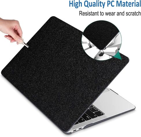 Smart Idea Case Compatible with MacBook Air 13 Inch M1 Clip A2337 Release 2021 and A2179 A1932 Release 2020 2019 2018 Matte Hard Plastic Shell Cover & Keyboard Skin (Idea Bulb) in Saudi Arabia