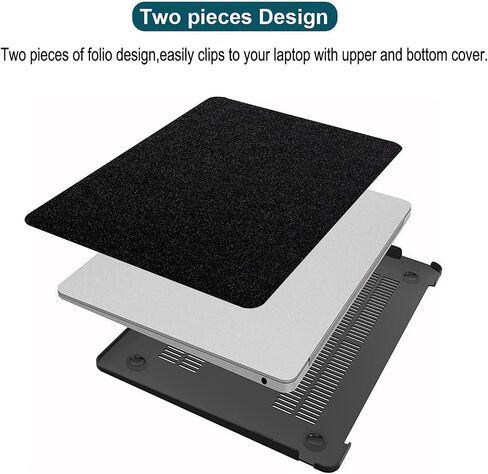Smart Idea Case Compatible with MacBook Air 13 Inch M1 Clip A2337 Release 2021 and A2179 A1932 Release 2020 2019 2018 Matte Hard Plastic Shell Cover & Keyboard Skin (Idea Bulb) in Saudi Arabia