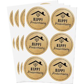 I Love Referrals Stickers,Happy Home Anniversary Stickers,Happy Housiversary Labels for Real Estate Agents,Welcome Home Realtor Realtor Gifts for Clients