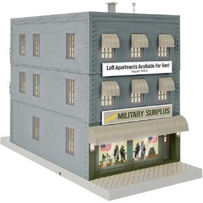 Lionel Military Surplus Plug-Expand-Play Store O Gauge Model Train Accessory