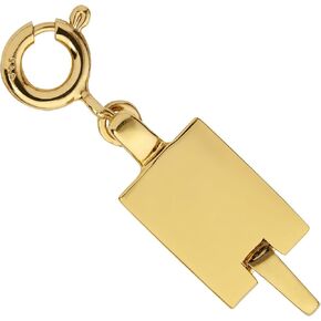 Self-Locking Magnetic Jewelry Clasp Converter | Sterling Silver Plated or Yellow Gold Vermeil