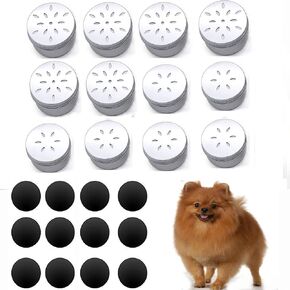 Magnetic Dog skent Work tins 12 Pack,Magnetic Dog Scent Training Box,Dog Nose Work containers (6pcs L+6pcs S)