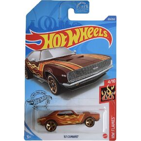 Hot Wheels '67 Camaro, [Burnt Orange] 231/250 Flames 4/10