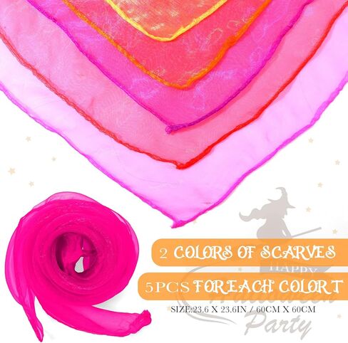 Laumoi 20 قطعة من قبعة البيريه الصوفية للهالوين قبعات حفلات البيريه الفرنسية مع وشاح رقبة ملون لتزيين الحفلات التنكرية للأطفال البالغين (ألوان نيون) in Kuwait