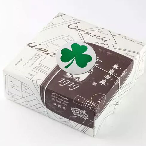 St Patricks Day Decorations Sticker 500 Pieces Green Shamrock Self-Adhesive Labels Stickers1 Inch for Party Parade School Irish Cards Gift Bags Craft Supplies in Saudi Arabia