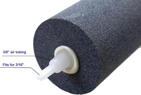 AQUANEAT 4x2 inch Aquarium Air Stones 10pcs, Aerator Diffuser,Air Stones for Aquariums,Fish Tanks,Pond and Hydroponics in Saudi Arabia
