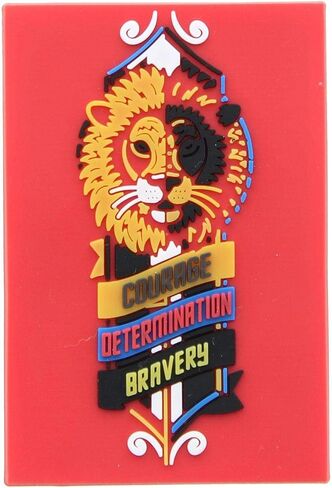 Harry Potter Gryffindor House LookSee Box | Contains 7 Official Harry Potter Themed Gifts Including Gryffindor Journals, Magnets, & More | Square Gift Box Measures 7.75 Inches in Saudi Arabia