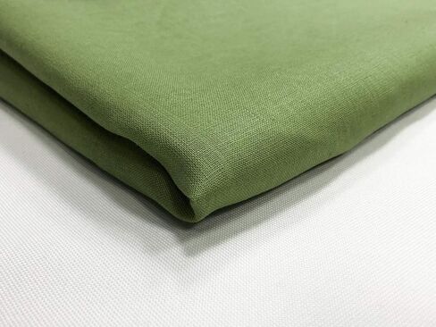 Natural Pure 100% Linen Fabric - 54" Wide Linen Material for Needlework by The Yard - Linen Fabric Cloth for Dressmaking, Bag, Tablecloth, Craft, Embroidery - 1 Yard 54" x 36" Natural in Saudi Arabia