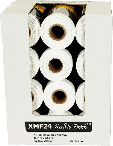 Reli. Masking Film, 12 Rolls Bulk (180' Foot x 24" Inch) - Masking Plastic Film for Painting, Automotive - Pre-Folded - Hand-Masker Film Plastic in Bulk in Kuwait