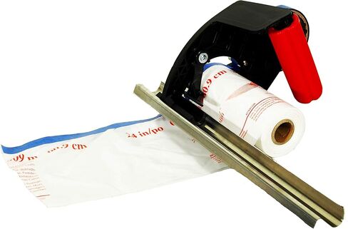 Reli. Masking Film, 12 Rolls Bulk (180' Foot x 24" Inch) - Masking Plastic Film for Painting, Automotive - Pre-Folded - Hand-Masker Film Plastic in Bulk in Kuwait