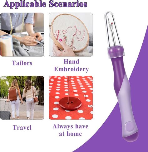 8Pcs Sewing Seam Ripper Tool Set with Brush Wire Remover, Sewing Stitch Remover Tool for Ergonomic Handle Sewing Accessory, Stitch Rippers for Sewing Crafting, Sewing, Knitting, Crocheting in Saudi Arabia