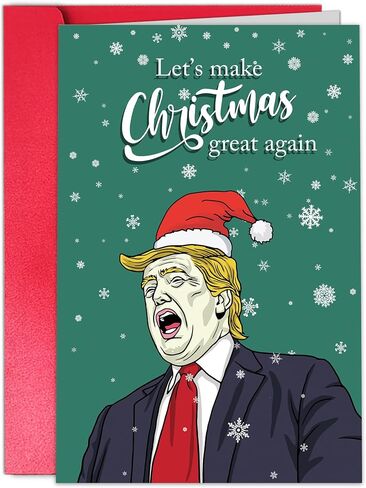 TQDaiker Funny Chritmas Card for Boss, Happy Xmas Gift Card from Employee, Boss Christmas Card for Him Her in Kuwait