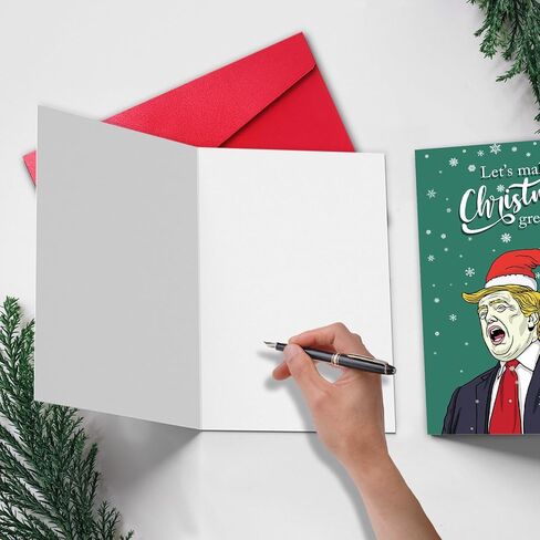 TQDaiker Funny Chritmas Card for Boss, Happy Xmas Gift Card from Employee, Boss Christmas Card for Him Her in Kuwait